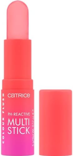 Catrice | Color Flush pH-Reactive Multi Stick | Color Changing Cheek & Lip Tinting Balm | Buildable, Dewy Finish | Vegan, Gluten Free, Cruelty Free