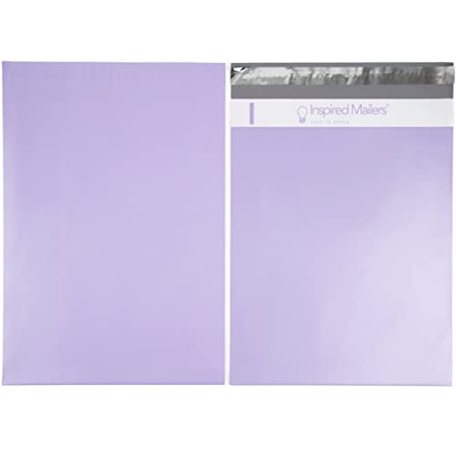 Image of Inspired Mailers - Poly Mailers 10x13-100 Pack - Lavender Purple Poly Mailers - Shipping Bags - Mailing Bags - Polymailer 10x13 - Package Bags for Shipping Packaging