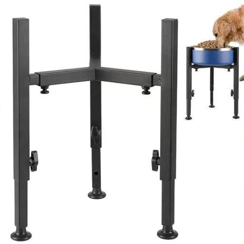 Gamelle surélevée pour chien avec support réglable ergonomique - 2