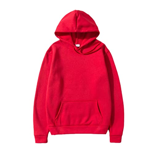Sweat à capuche polaire rouge pour vos sorties d'hiver