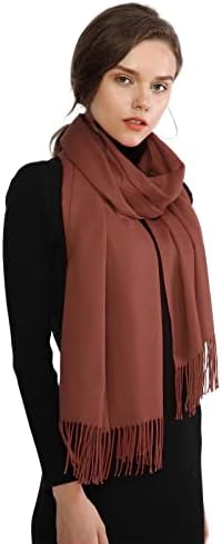 RIIQIICHY Ladies Scarves Pashmina Shawls and Wraps for Wedding Scarfs for Women Winter