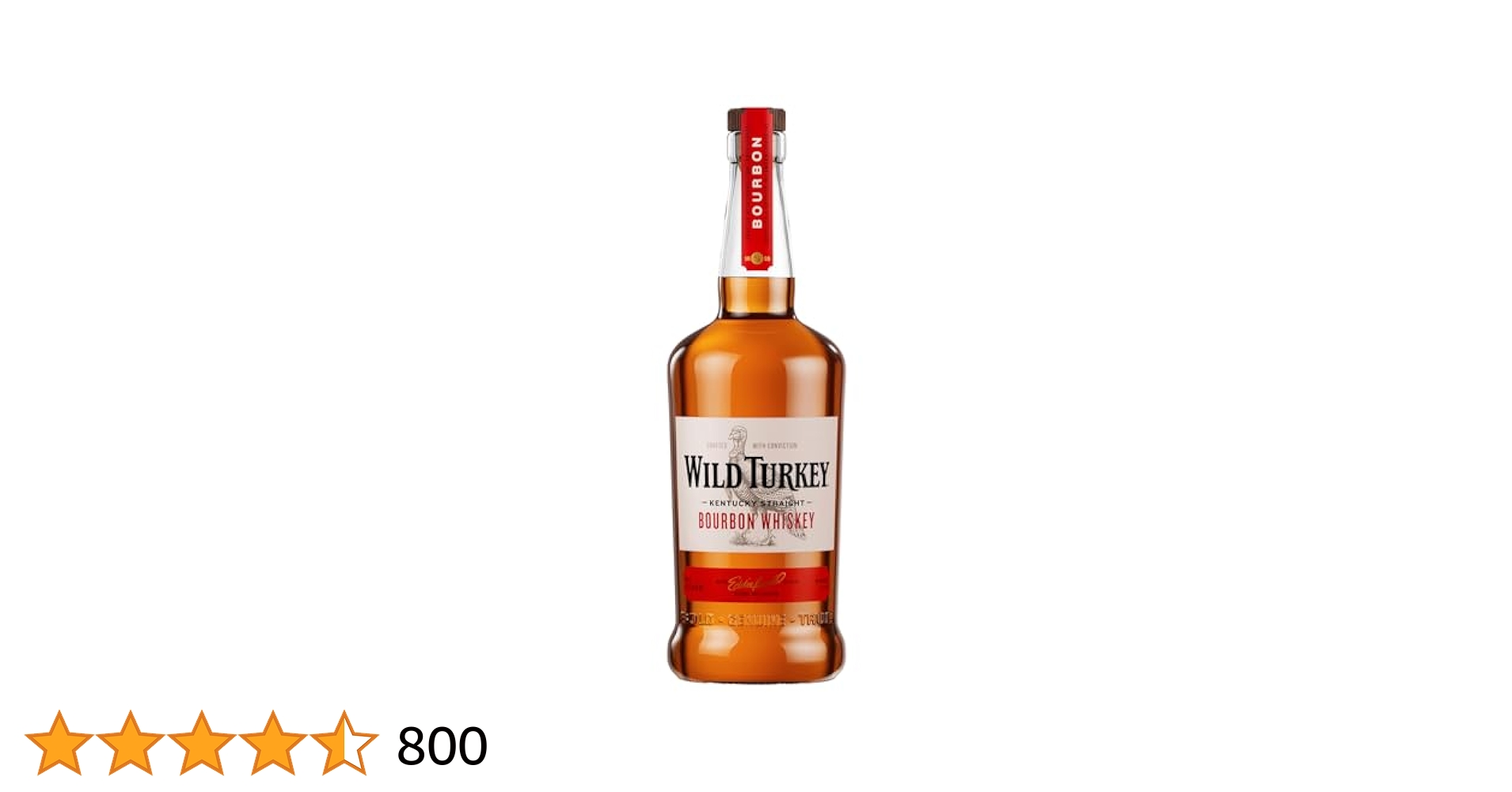 新品WILD TURKEY (ワイルドターキー) スタンダード 1000ml Amazon.co.jp: ワイルドターキー スタンダード 1000ml [バーボン