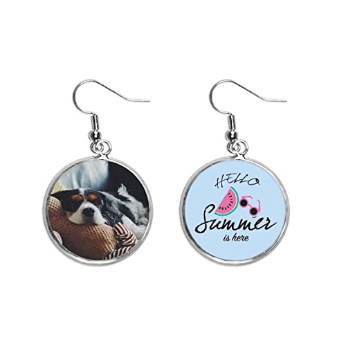 Pendientes de sandía Lazy Dog inspirados en fotos de recuerdos entrañables