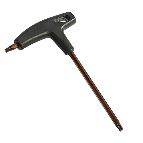 Ailgely Herramienta de Reparación de Llave T25 de Disco de Freno de Bicicleta de Alta Resistencia Diseño Ergonómico para un Uso Cómodo Acero de Aleación Adecuado para Mantenimiento de