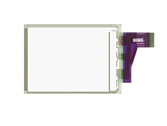RADWELL Verified Substitute V806IMD-SUB-TOUCHGLASS 151MM X 105MM, 50.5MM Cable W/ 22 Wires, Active Area 125.5MM X 75MM, Substitute TOUCHGLASS for Fuji Electric V806IMD, TOUCHGLASS