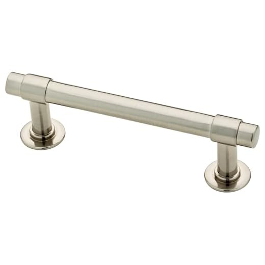 Franklin Brass P29520K-SN-B 3" (76mm) Straight Bar Pull, 3" (76 mm), Satin Nickel, 10 Count