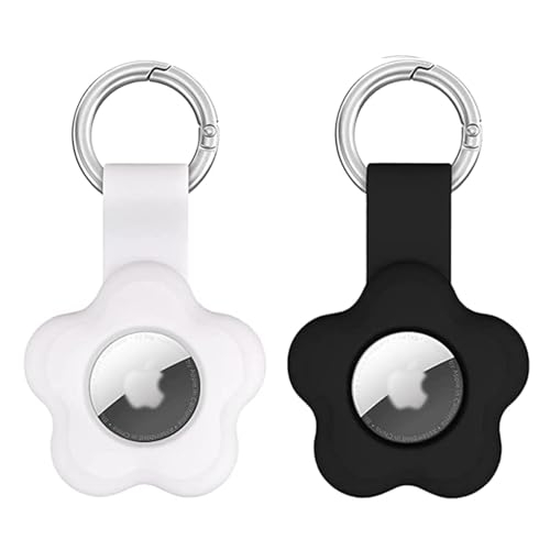 �y2���Z�b�g�z AirTag�p �P�[�X ���킢�� �V���R�� �A�b�v�� �G�A�^�O�p �L�[�z���_�[ �ی�P�[�X AirTag�ɓK�p �ϏՌ� ����h�~ �����h�~ �ו� �� �o�b�N�p�b�N�Ɋ|����