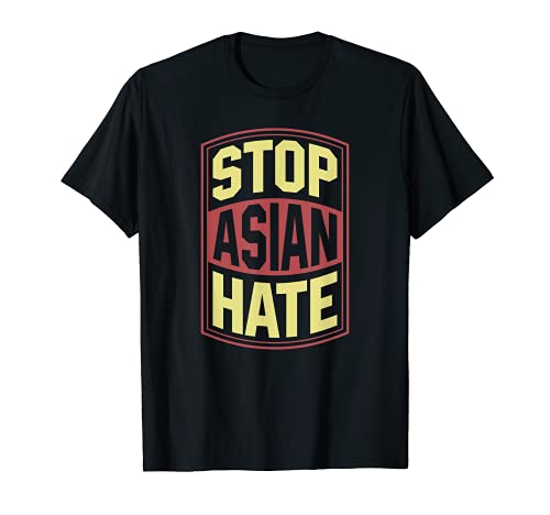 Stop Asian Hate California Asian American Pride Love AAPI T-Shirt