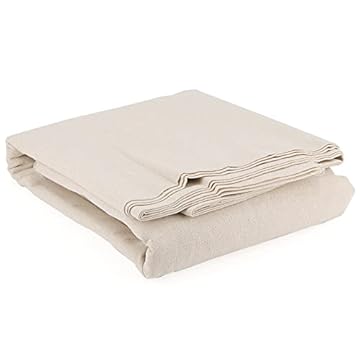 cotton linen blend fabric for embroidery