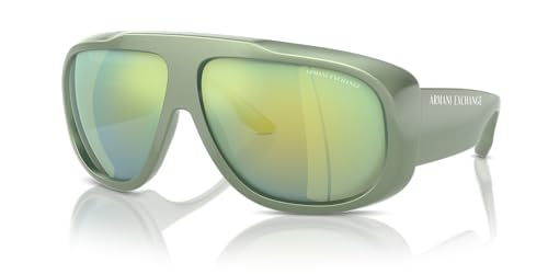 Image of Armani Exchange mens Ax4143su Universal Fit Aviator Sunglasses