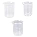 50 150 250 ml Transparente Kunststoff Labor Messbecher 3 Stk. Messbecher Werkzeug
