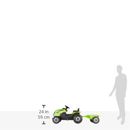 SMOBY Tracteur Farmer + Remorque - vue 10