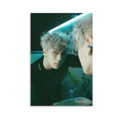 �؍��̃A�C�h�� Astro Moonbin Kpop �\���|�X�^�[ �E�H�[���A�[�g �������� �L�����o�X �G�� �x�b�h���[�� �|�X�^�[ ���r���O �ǂ̊G24x36inch(60x90cm)