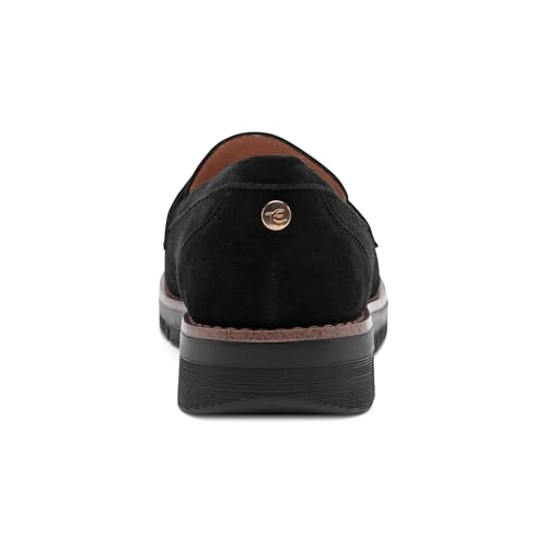 Easy Spirit Womens Vienne Black Suede 7 Medium - image 5