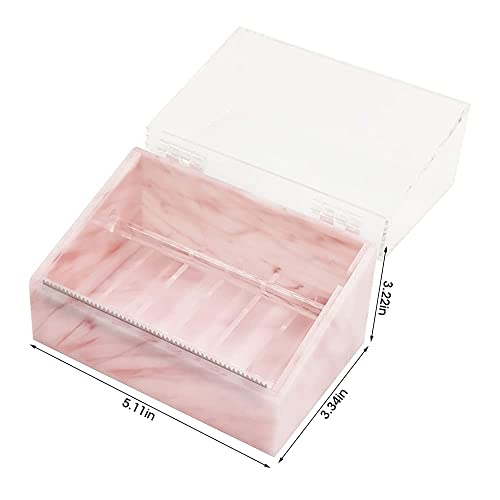 zalati Eyelash Tape Cutter with Multi-Grids Storage Box Roll Tape Holder Tape Tool for False Eyelashes Tape Dispenser - Image 2