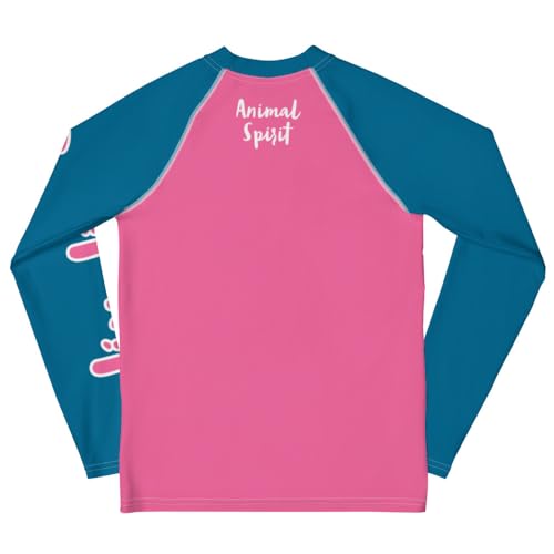 Youth No Gi Girls Rash Guard - Shark, BJJ, MMA, Martial Arts2