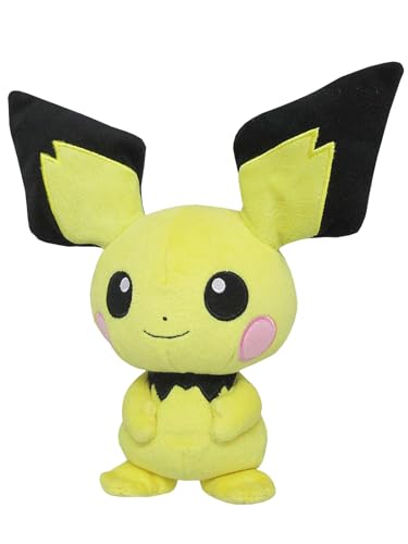 三英貿易(Sanei Boeki) ポケットモンスター ALL STAR COLLECTION ピチュー (S) W19×D9×H21cm ぬいぐるみ ポケモン PP25