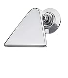 Farbe: Hochglanzverchromt Kopfbrause Regenbrause Schwallbrause Wasserfall Sauna Duschkopf Brause Brausekopf Metall Schwalldusche Bad