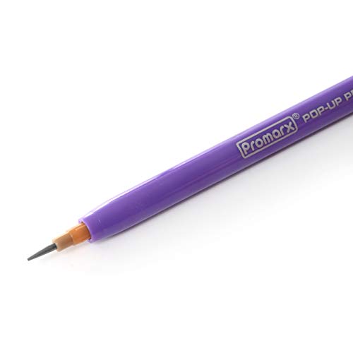 Promarx Metallic Fashion Pop-Up Pencils, 0.7 Mm, Assorted Colored Barrels, 6 Count, Assorted Colors, Model:mq26-Df7B06-48 #TOP6