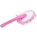 MECCANIXITY Microfiber Chenille Duster Washable Cleaning Brush Dusting Tool for Computer, Keyboard, Window, Furniture, Home, Kitchen, Office, Pink