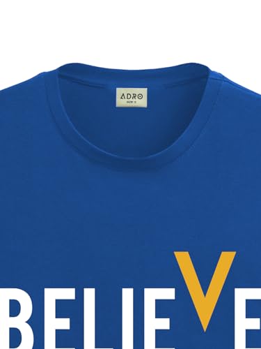 Image of ADRO Men Cotton Regular Printed Tshirt