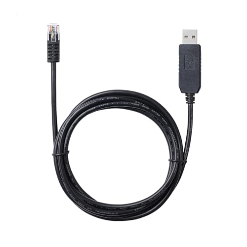 Skywa-Cher Syn-can Manual Controller CP2102 USB RS232 Serial to RJ11 6P6C PC Link firmware Upgrade Cable(1m)