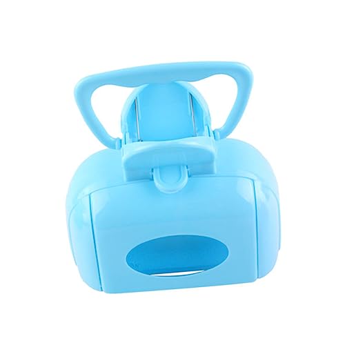 Milisten ペットスクーパー 犬スクーパー うんち わんわん ドッグスクーパープーパー 犬クリッカー ピッカー ペットワイプ 犬のおもちゃ ペット便ピックアップ Blue