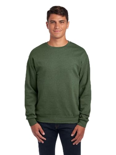 Image of Jerzees Men's NuBlend Fleece Hoodies & Sweatshirts, Cotton Blend, Sizes S-3X