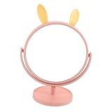 Miroir de bureau - il y a une fente de rangement à l'arrière, qui peut être utilisée pour ranger des bijoux, des cosmétiques, des coiffes et d'autres petits objets, miroir pour bureau