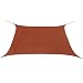 Zora Walter - Tenda da Sole in Tessuto Oxford, Quadrata, 3,6 x 3,6 m, Colore: Terracotta