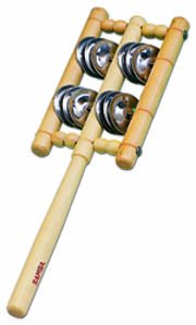 Sambina de ocho sonajas NATURAL