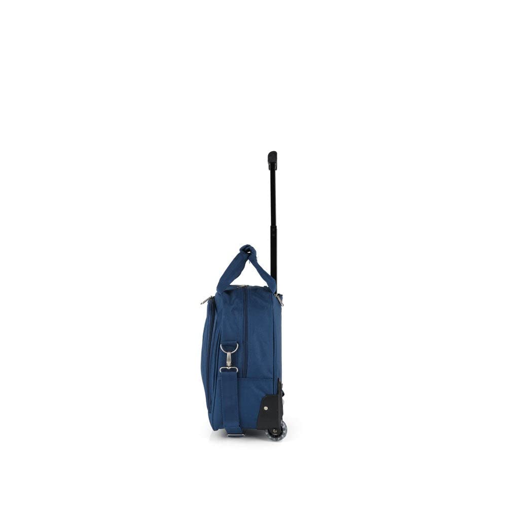 GABOL Week - Valigia da Cabina Morbida, capacità di 22 l, per Adulti, Unisex, Blu (Blu)