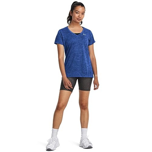 Image of Under Armour Womens Tech V-Neck Twist Short-Sleeve T-Shirt