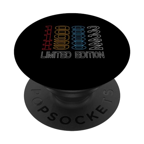 Edición limitada 1982 Cumpleaños 1982 1982 Vintage PopSockets PopGrip Intercambiable