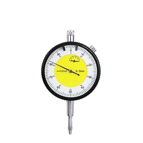 Measuring Tool 0-5 Mm Metric Dial Indicator Dial Gauge 0.01 Mm Dial Indicator 0-5 Mm High Resolution