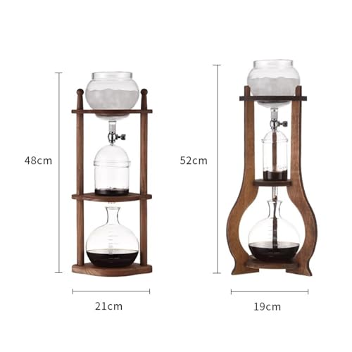 Machine à café glacé infusion à froid 800 ML avec goutteur réglable