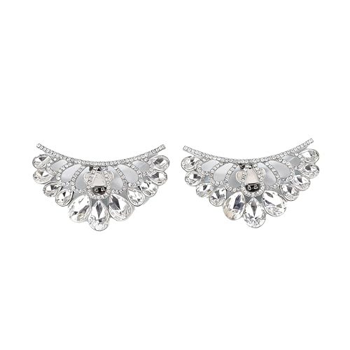 Pinces à chaussures de mariée en cristal Jumwrit pour briller au bal de fin d'année