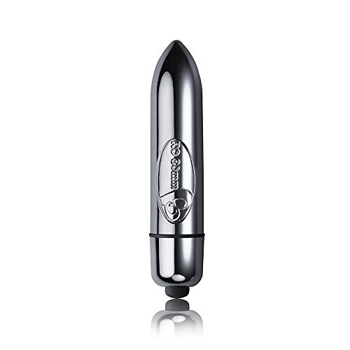 ROCKS OFF Mini-Vibrator Munition für die Liebe in chrome