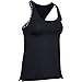 Under Armour UA Knockout Tank, Maglia Donna, Nero (Black / Black / White) , S