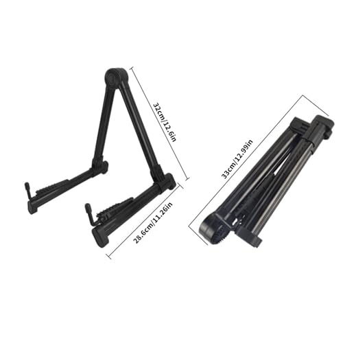 Support de guitare pliant universel réglable pour électrique et ukulélé