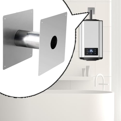 Dedal de pared de acero inoxidable con aislamiento térmico regulable 6