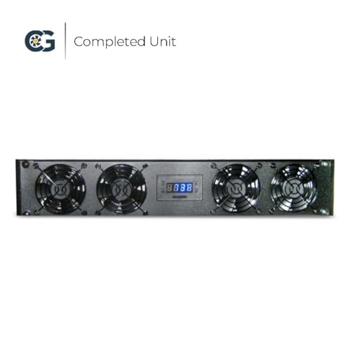Coolerguys 2U Bracket with 80mm Fans/Programmable Fan Controller / 2A PSU - Thumbnail 3
