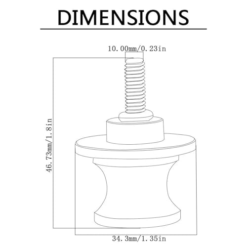 Bobines de bras oscillant CFMOTO 675SS curseurs béquille alu argent - 3