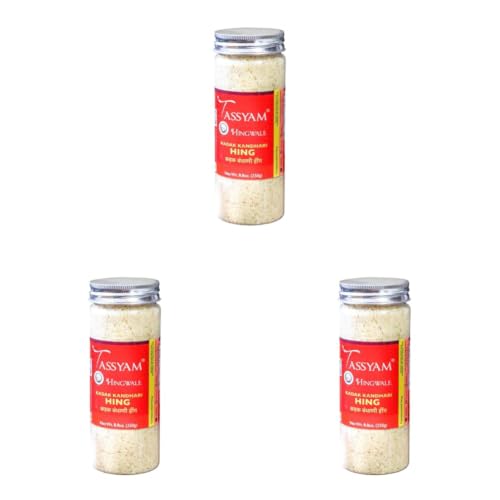 Image of Tassyam Hingwale Kadak Kandhari Hing | Hand Pounded and Natural, 250 g (Pack of 3)