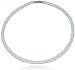 Native Treasure - Smooth White Heishe Puka Shell Necklace or Bracelet - 5mm (3/16") (14 Inches)