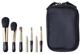 Makeup Brushes Sets - Misako Portable Brush Set Black HAKUHODO