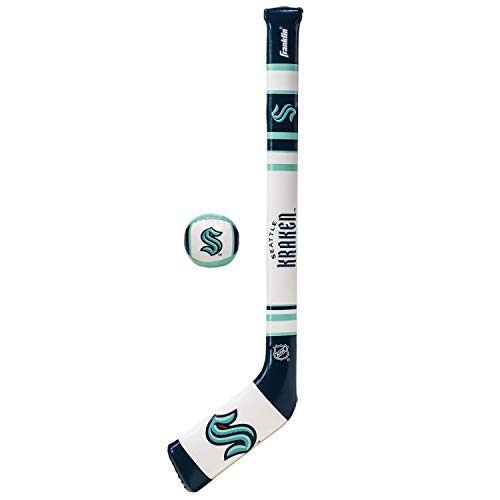 Image of Franklin Sports NHL Team Mini Soft Hockey Stick Set - NHL Team Soft Foam Mini Hockey Stick and Ball - Great Toy for Kids