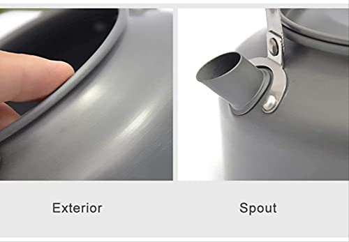 Simple And Creative 0.8L Outdoor Camping Coffee Pot Teapot Meal Barbecue Simple And Creative Kettle Open Flame Cooking Simple And Creative Kettle, Lsxysp #TOP7