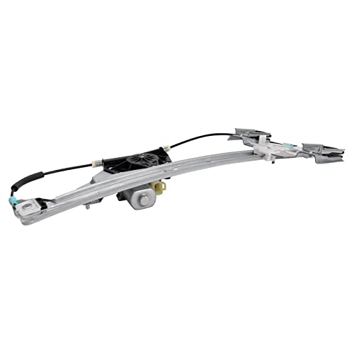 Image of TRQ Rear Left Power Window Regulator & Motor Assembly Drivers Side Compatible with 2000-2005 Cadillac DeVille GM1550119
