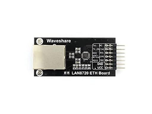 Waveshare Ethernet Module, High-Performance 10/100 Ethernet Physical Layer Transceiver (Phy) | Ya disponible en tu tienda friki favorita! En mundofriki.es! Waveshare Ethernet Module, High-Performance 10/100 Ethernet Physical Layer Transceiver (Phy) | Ya disponible en tu tienda friki favorita! En mundofriki.es!